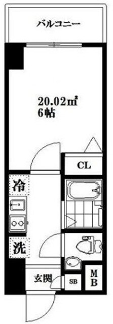 アイディ品川11の物件間取画像