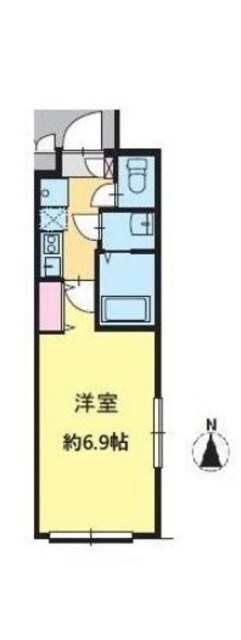 スマートヴィラ中延壱番館の物件間取画像