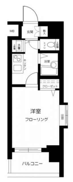 トーシンフェニックス芝アストラーレの物件間取画像