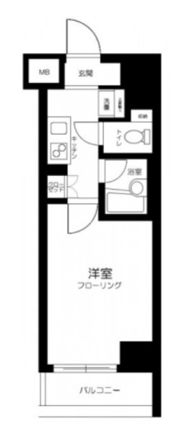 ルーブル池上伍番館の物件間取画像