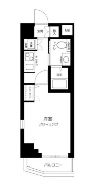 クレアシオン馬込の物件間取画像