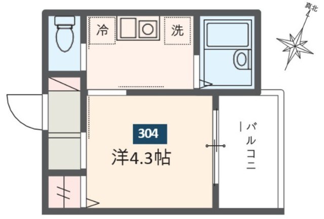 メルディア西馬込の物件間取画像