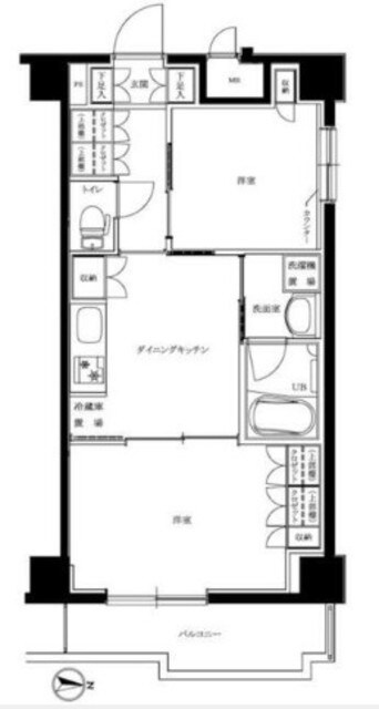 ルーブル南馬込六番館の物件間取画像