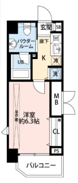 ブライズ品川大井の物件間取画像