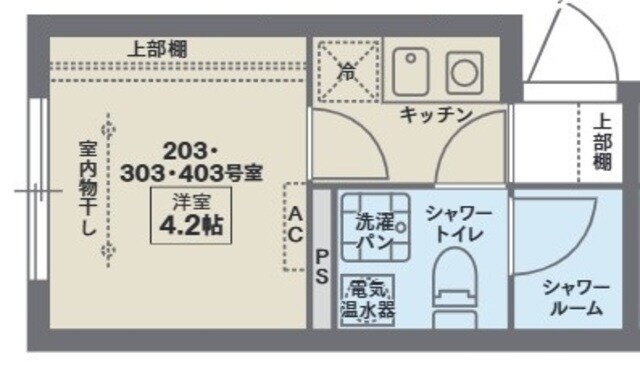 ココフラット平和島の物件間取画像