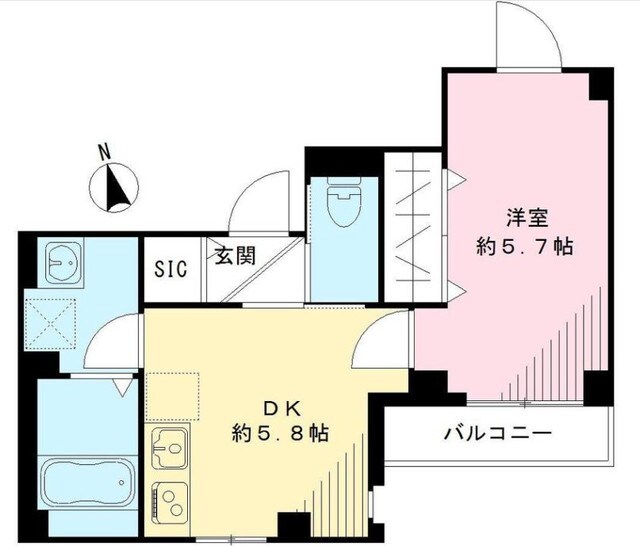 メゾン　ド　レスポワールの物件間取画像