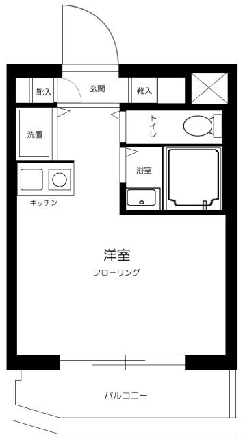 ミリオンコート池上の物件間取画像