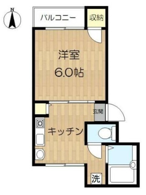 NRS戸越Ⅱの物件間取画像