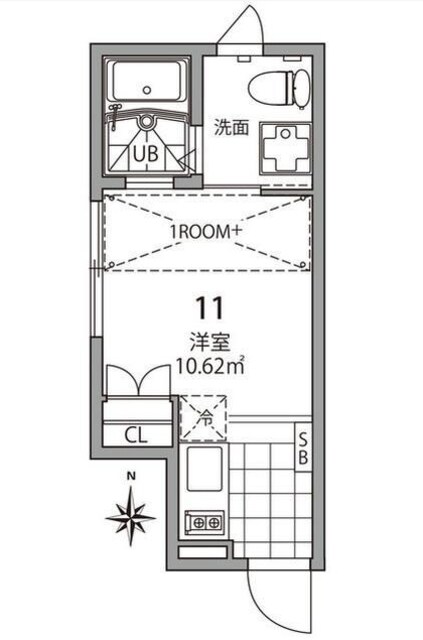 心葉テラス大岡山の物件間取画像