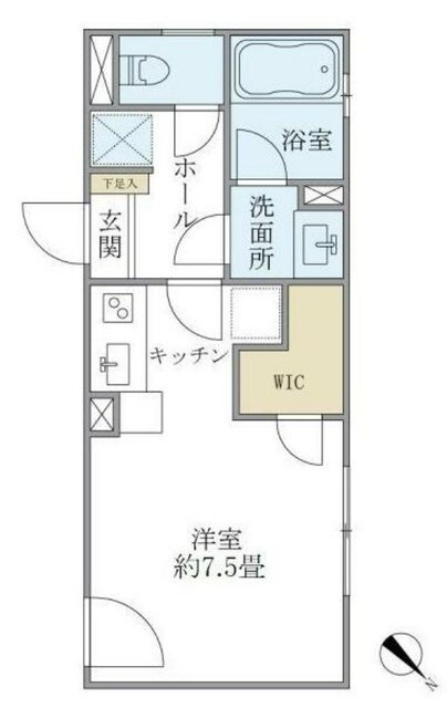 エヴァートリベロ上池台の物件間取画像