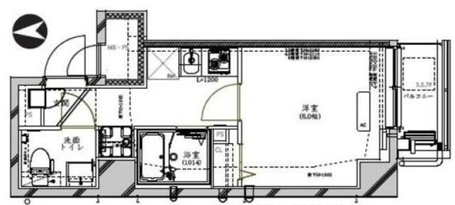 COCOCUBE池上の物件間取画像