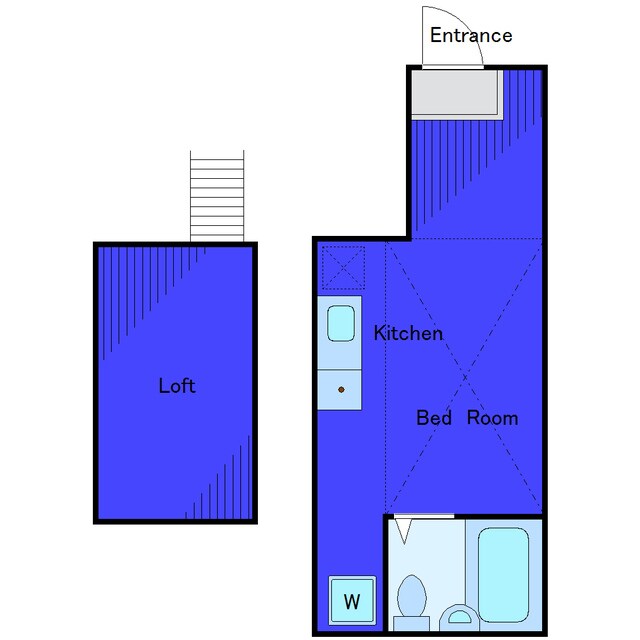穴守稲荷駅 徒歩8分 1階の物件間取画像