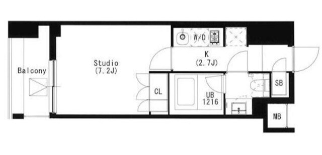 品川イーストの物件間取画像