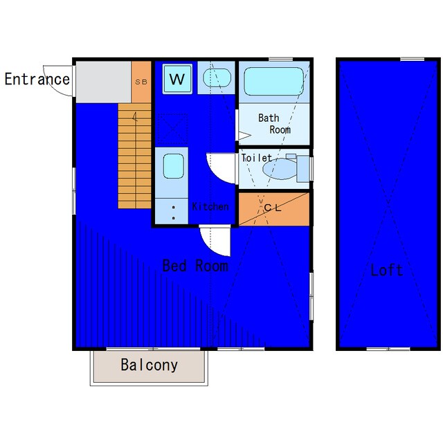 トライプレックス高輪台の物件間取画像