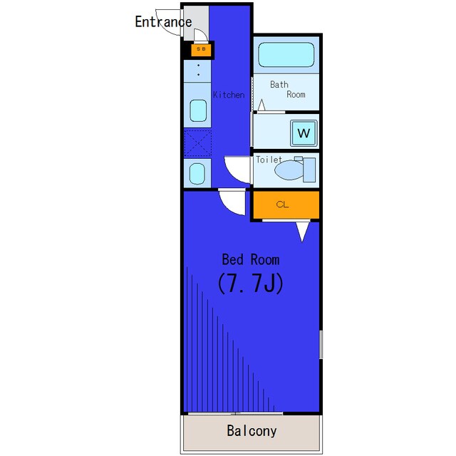 メゾン・CDの物件間取画像