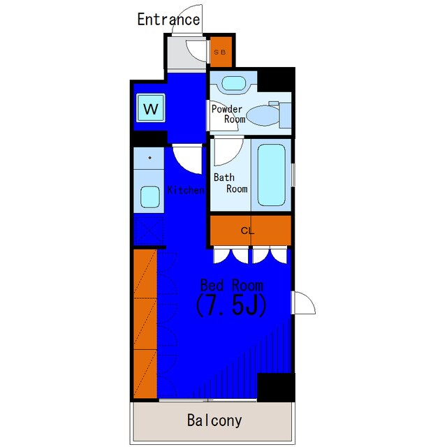 アルス高輪フェアヒルズの物件間取画像