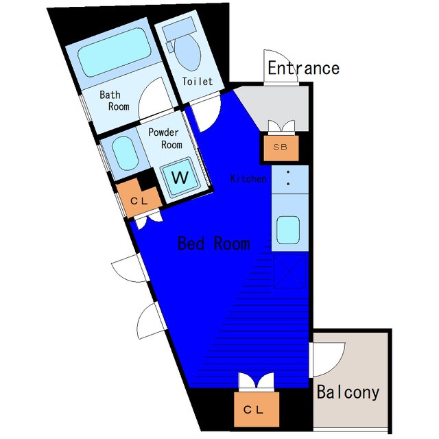 Brillia　ist　銀座東の物件間取画像