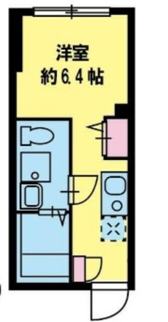 穴守稲荷駅 徒歩5分 2階の物件間取画像