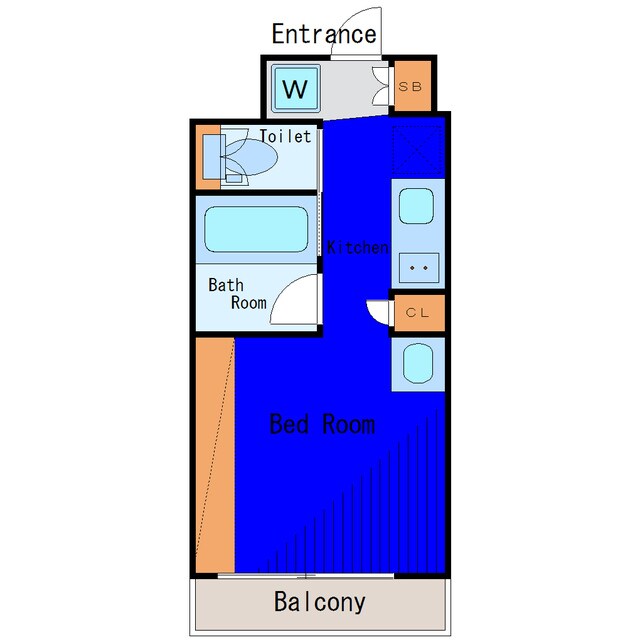 東京都港区白金３丁目マンション 4階の物件間取画像