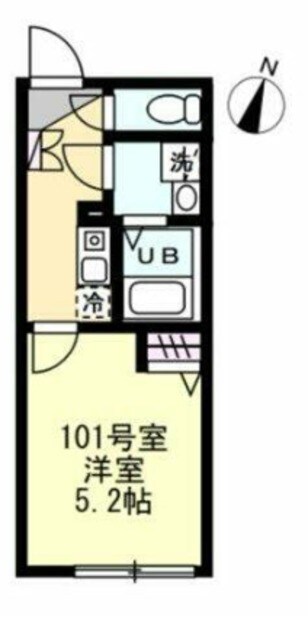 アークオーシャン大森の物件間取画像