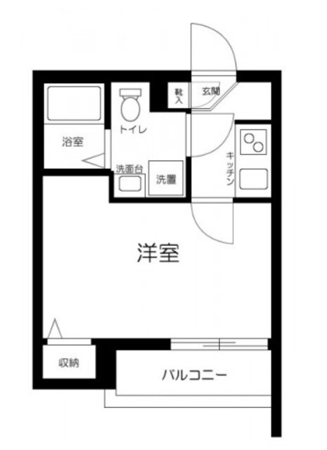 西馬込駅 徒歩5分 1階の物件間取画像