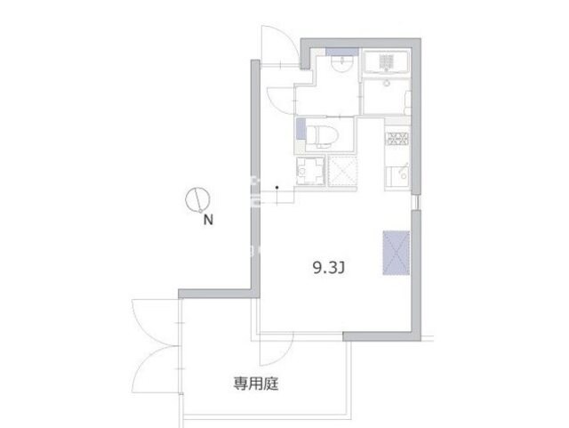 大岡山駅 徒歩3分 1階の物件間取画像