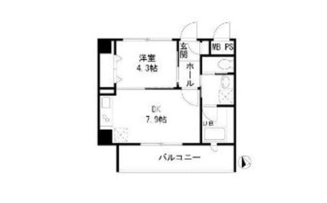 大森駅 徒歩7分 4階の物件間取画像