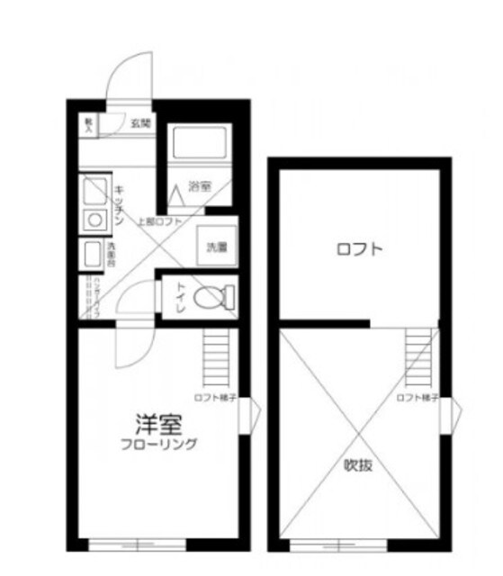 大鳥居駅 徒歩10分 1階の物件間取画像