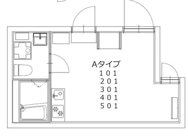 ルーデンス平和島の物件間取画像