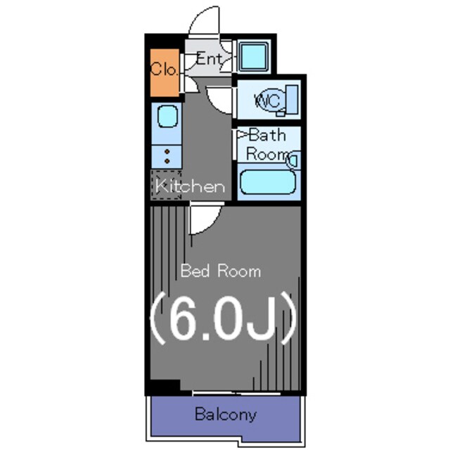 ルーブル恵比寿サウスガーデンの物件間取画像