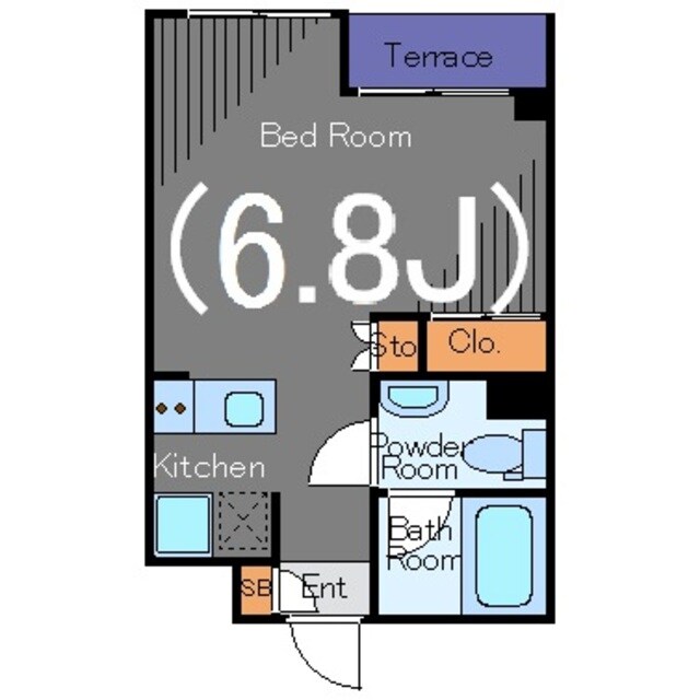 ガーデン代々木八幡の物件間取画像