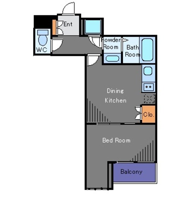ビバリーホームズ目黒鷹番の物件間取画像