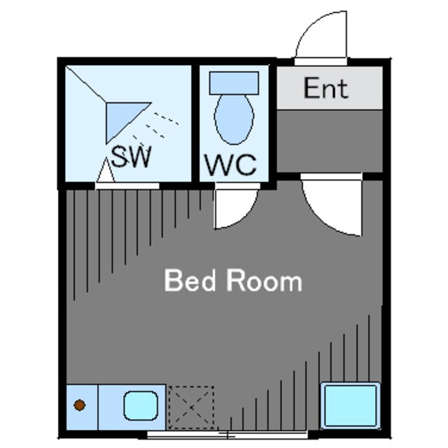 TM二子の物件間取画像