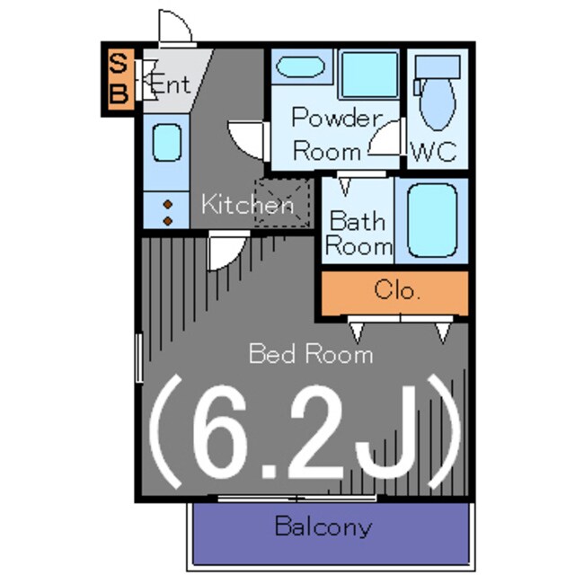 フルス・パラストの物件間取画像