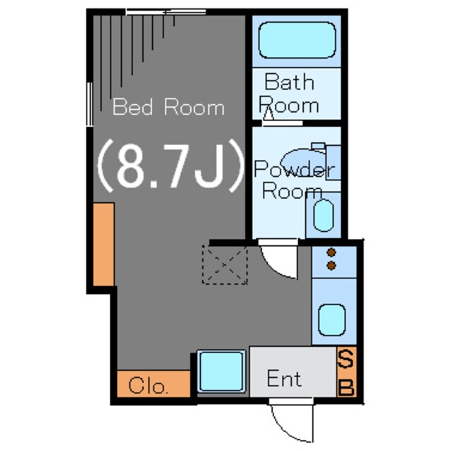 ガーデンテラス代々木上原の物件間取画像