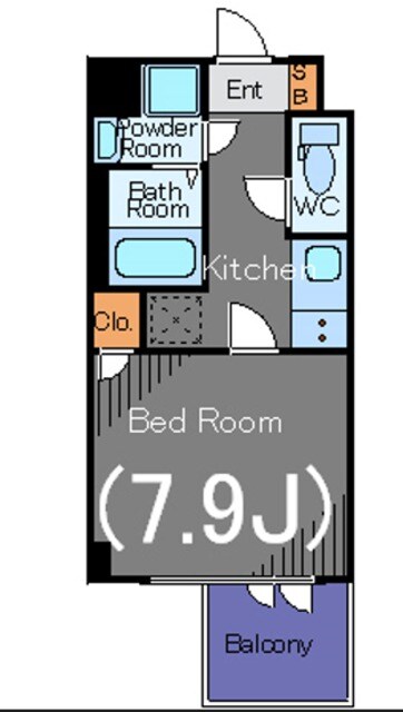 RISING STAGEの物件間取画像