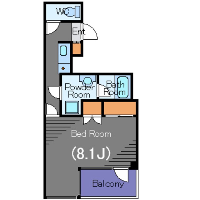 オーク高輪ビルの物件間取画像
