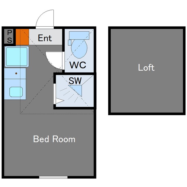 ココパレスの物件間取画像