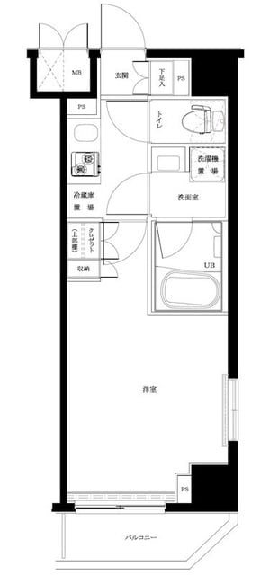 ルーブル板橋東新町壱番館の物件間取画像