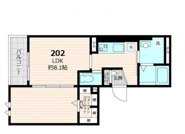 CHOUCHOU　TOKIWADAIの物件間取画像