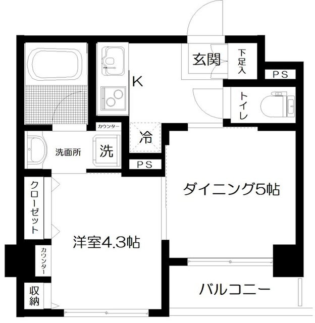 日神デュオステージ蓮根の物件間取画像