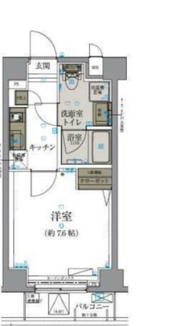 リヴシティ本郷の物件間取画像