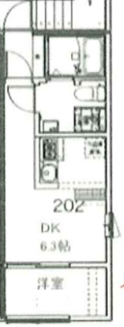 アンベリール北赤羽の物件間取画像