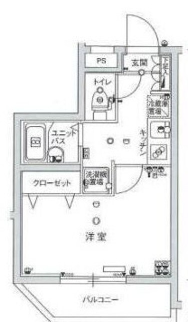 スカイコート練馬壱番館の物件間取画像
