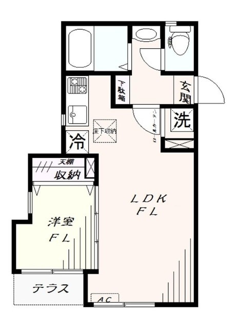 ボヌールメゾンの物件間取画像