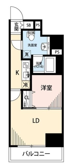 物件間取画像