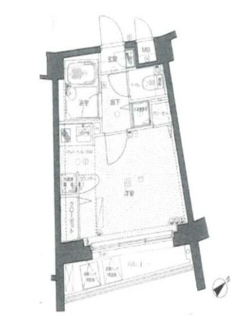 サンテミリオン目白西の物件間取画像