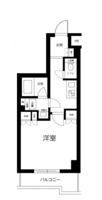 ルーブル蓮根の物件間取画像