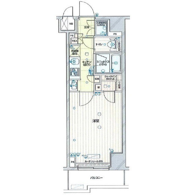 ルーブル王子本町の物件間取画像