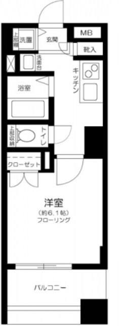 中野駅 徒歩7分 5階の物件間取画像